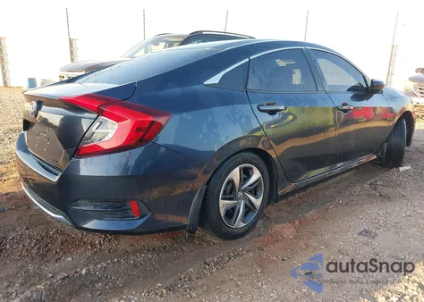 2020 Honda Civic Lx из США, поврежденный, VIN 2HGFC2F69LH573702